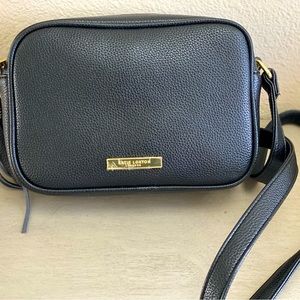 Katie Loxton- Black Crossbody Zipper Purse- Brand NEW